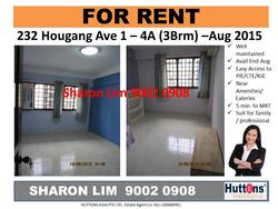Blk 232 Hougang Avenue 1 (Hougang), HDB 4 Rooms #81855882